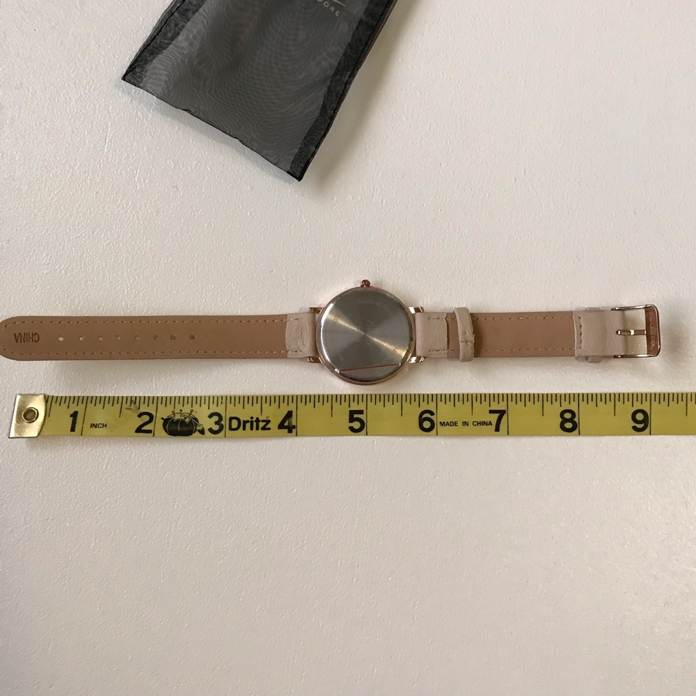 Nanette Lepore vegan leather rose gold watch - Picture 6 of 8